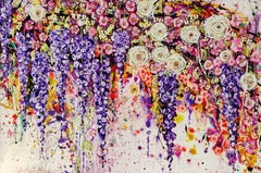 Wisteria Solstice, Painting, Oil on Canvas