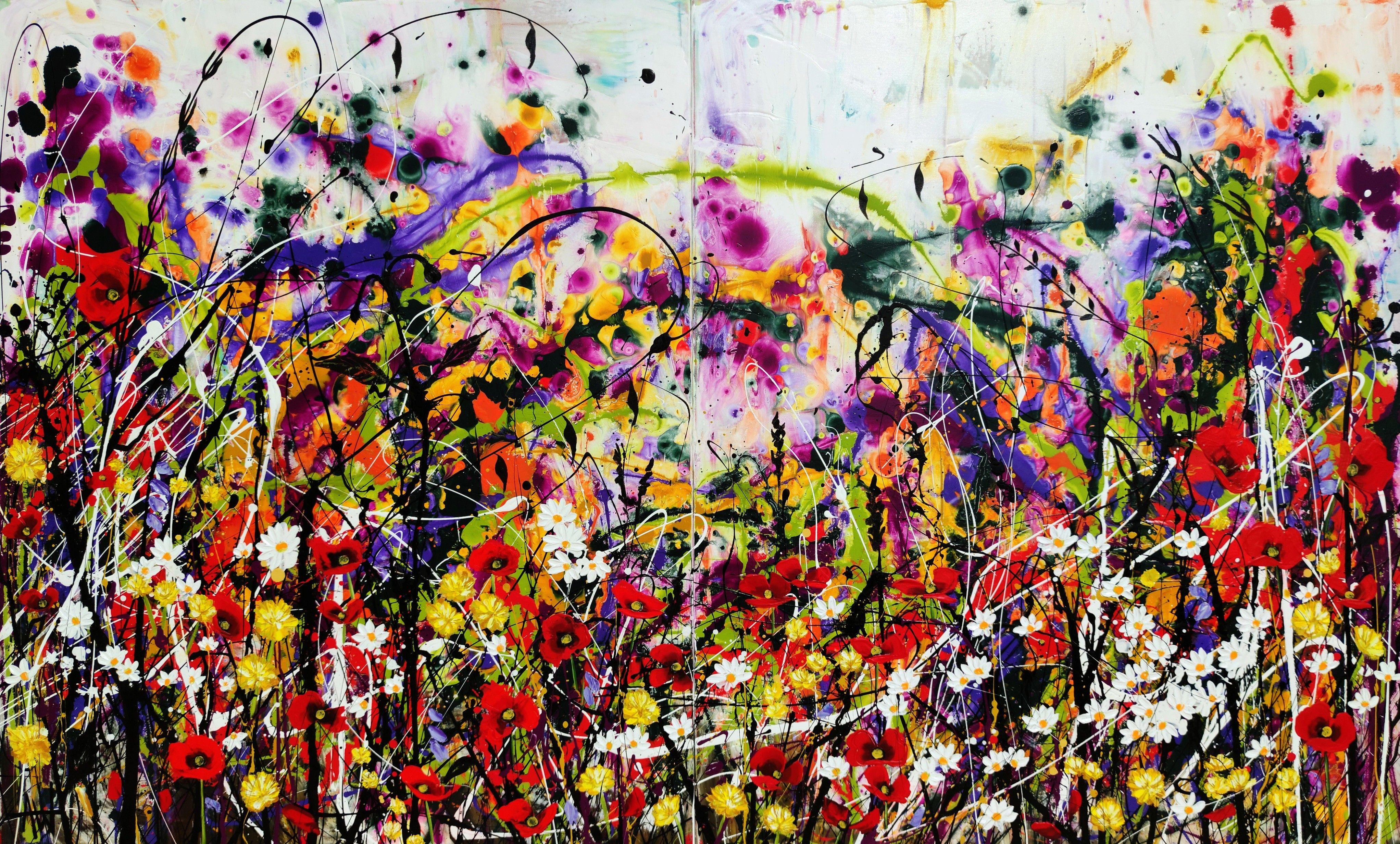 Bloomstruck, Painting, Oil on Canvas