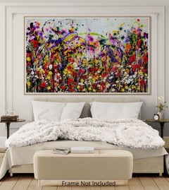 Bloomstruck, peinture, huile sur toile