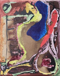 Goal-tending, Painting, Oil on Canvas