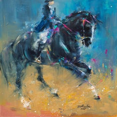 Midnight Power, Painting, Oil on Canvas