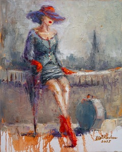Autumn mood, Painting, Oil on Canvas
