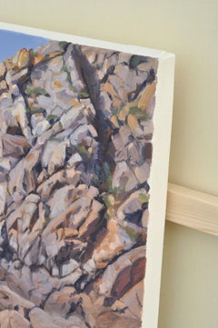 Bretagne, la vague, Peinture, Huile sur toile