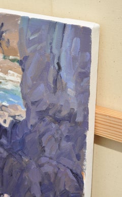 Brittany, rocks, Painting, Oil on Canvas