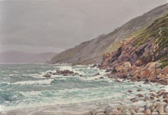 Coast of Galicia, Before the Rain, Painting, Oil on Canvas