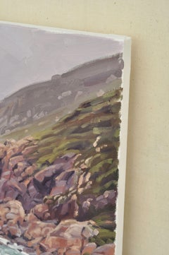 Coast of Galicia, Before the Rain, Painting, Oil on Canvas