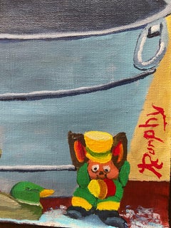 Volver a casa, Pintura, Acrílico sobre lienzo