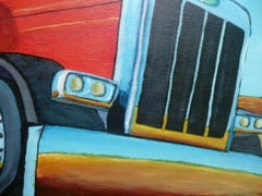 El camino por delante, Pintura, Acrílico sobre lienzo