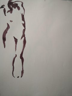 Laura #34, Painting, Watercolor on Watercolor Paper