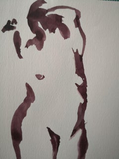 Laura #34, Painting, Watercolor on Watercolor Paper