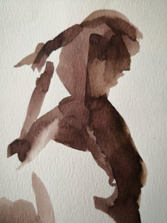Laura #12, Painting, Watercolor on Paper
