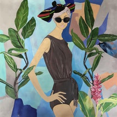 Vacanze a Capri, Painting, Acrylic on Canvas