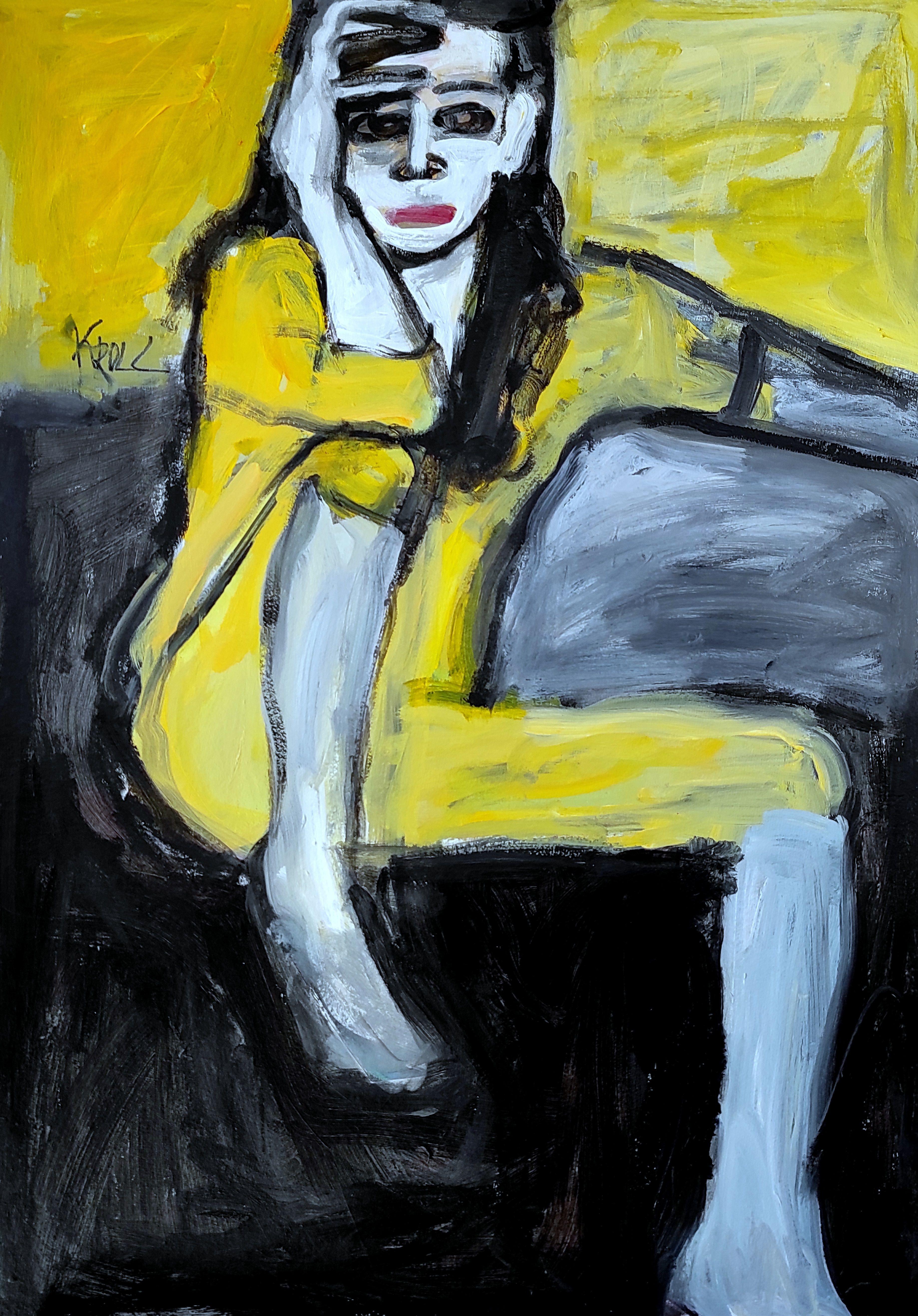 untitled, Painting, Acrylic on Paper