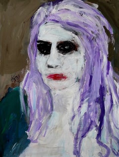 senza titolo, Pittura, Acrilico su carta