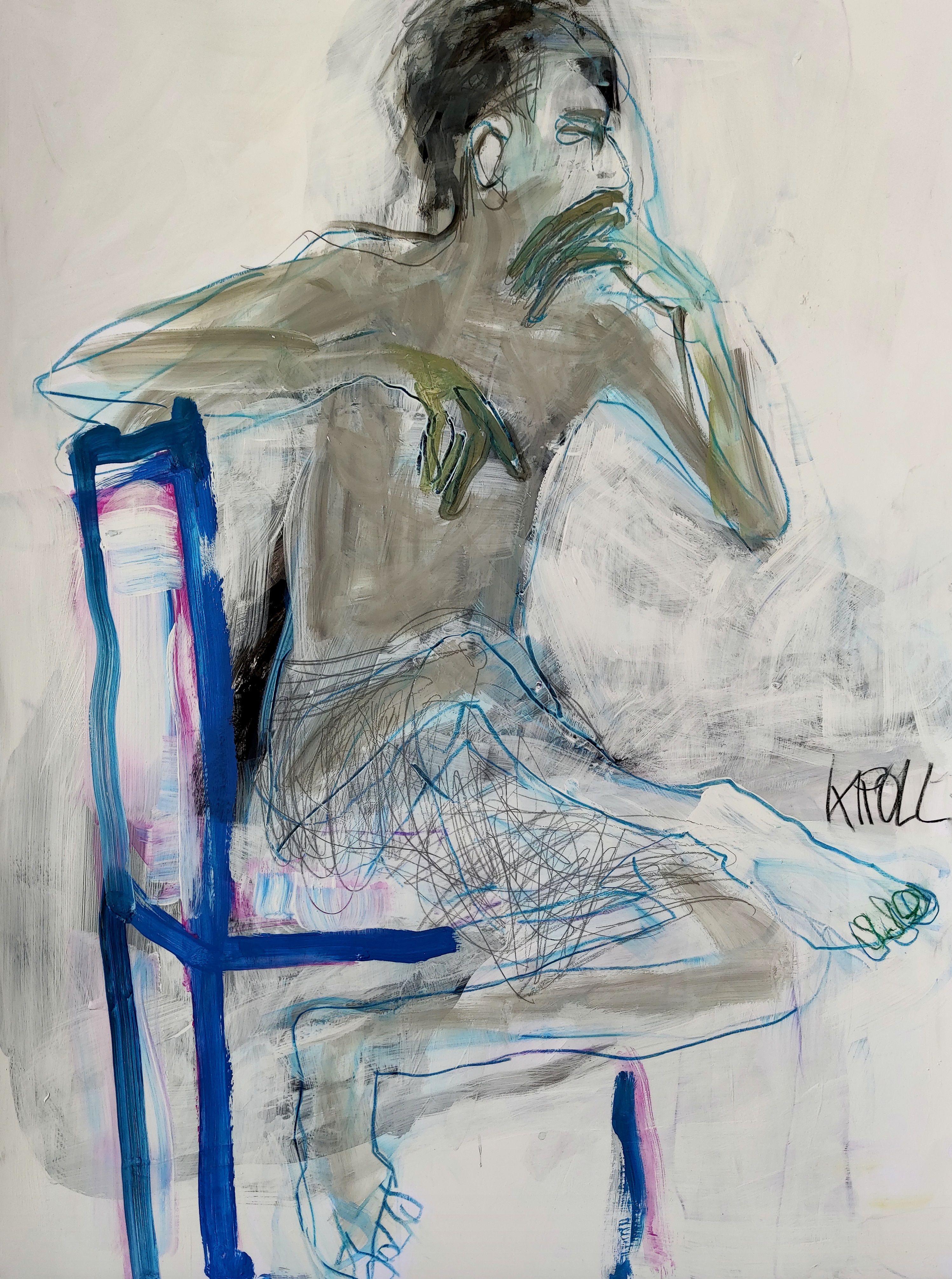 untitled, Drawing, Pencil/Colored Pencil on Paper - Art by Barbara Kroll