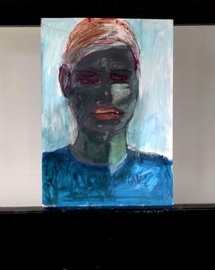 Portrait 10, Drawing, Pencil/Colored Pencil on Paper