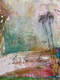Love Lives Here No.1, Painting, Acrylic on Canvas