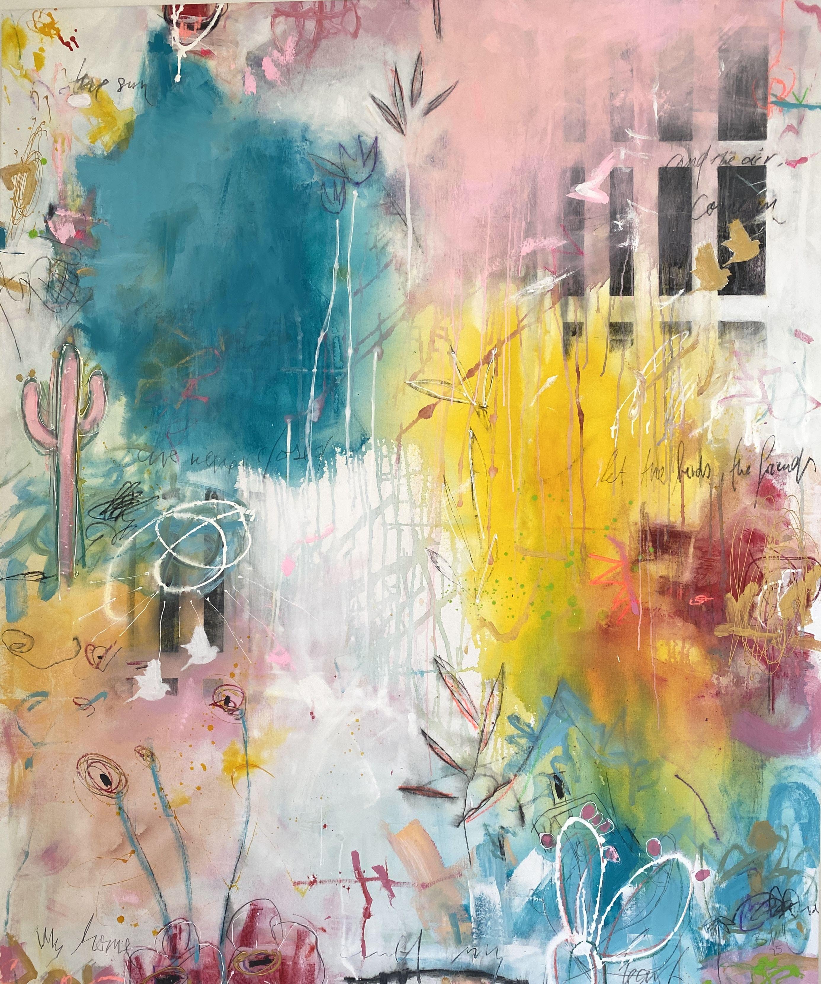 My Home and My Heart No.7, Painting, Acrylic on Other - Art by Bea Schubert