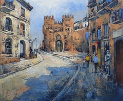 Medieval Toledo, Painting, Oil on Canvas