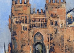 Medieval Toledo, Painting, Oil on Canvas