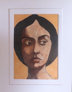 Ritratto Pastelli, Pittura, Olio su carta