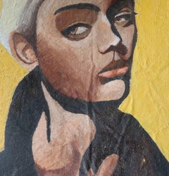 Ritratto Capelli biondi, Pittura, Olio su tela