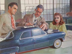 "Design project", Painting, Oil on Canvas
