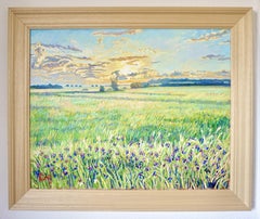 Donori Sunset, Painting, Oil on Canvas