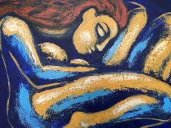 Sleeping Beauty 2, Painting, Acrylic on Canvas