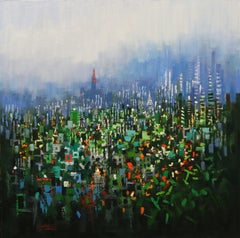 Urban Jungling 7 Nature, Pittura, Olio su tela
