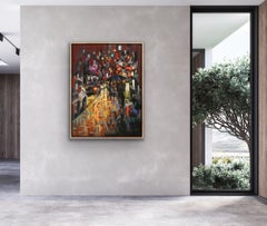 SOHO EVENING, Painting, Oil on Canvas