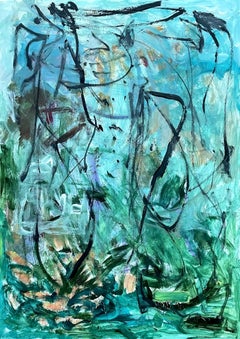 Elfentanz, Painting, Acrylic on Paper