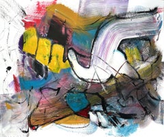 WhatÂ´s Up (Diptych), Painting, Acrylic on Paper
