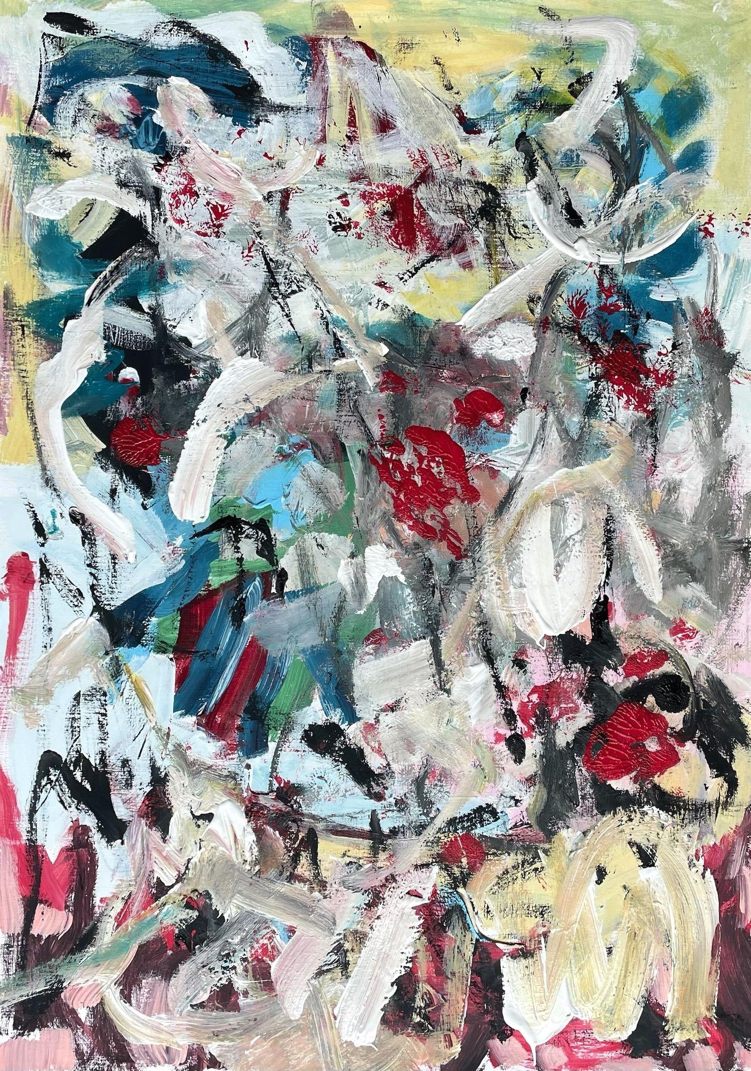 Voll das Leben 3, Painting, Acrylic on Paper