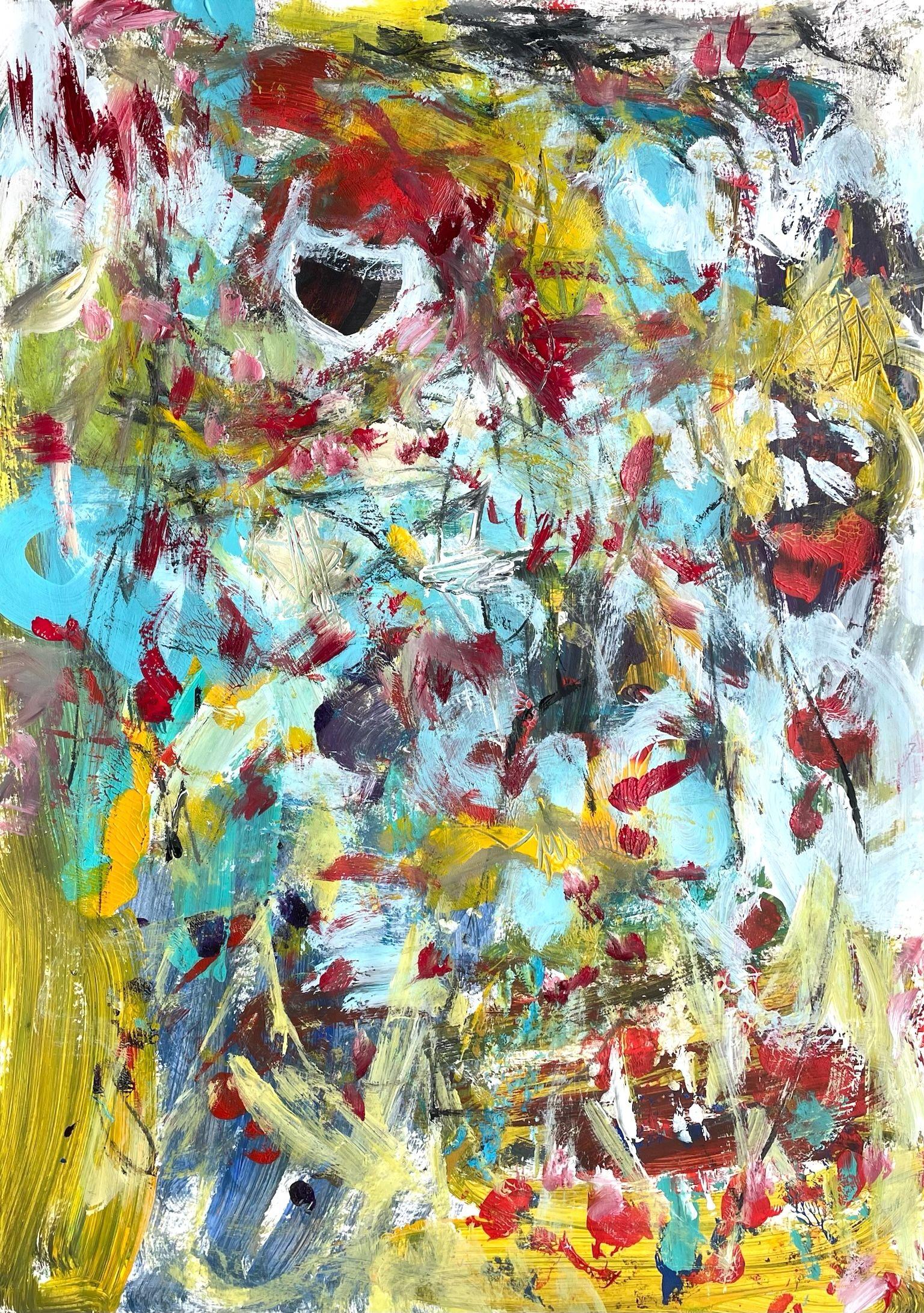 Voll das Leben 2, Painting, Acrylic on Paper