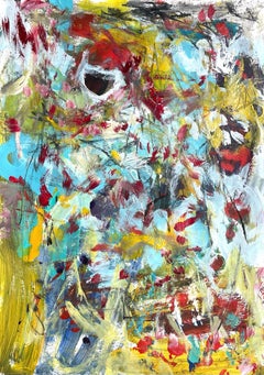 Voll das Leben 2, Painting, Acrylic on Paper