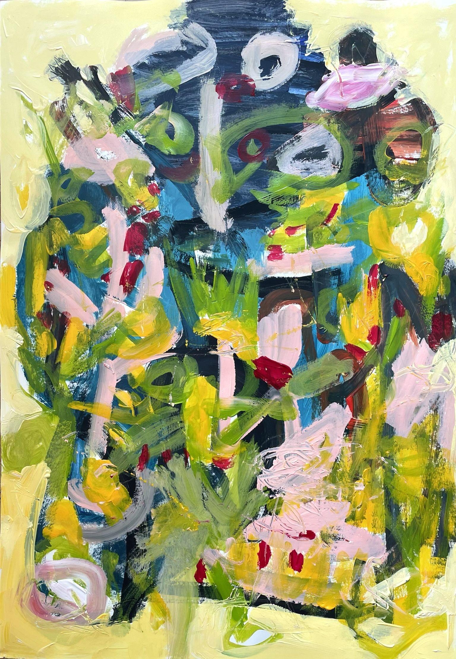 Wonderland 3, Pintura, Acrílico sobre papel