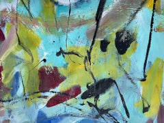 Freier Geist, Malerei, Acryl auf Papier