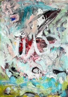 SchlÃ¼sselkind, Malerei, Acryl auf Papier