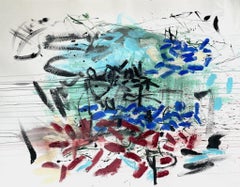 Reiseerlebnisse, Malerei, Acryl auf Papier