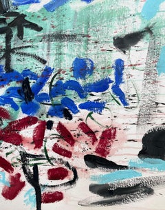 Reiseerlebnisse, Malerei, Acryl auf Papier