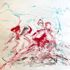 Dynamik und Wachstum, Pintura, Acrílico sobre papel