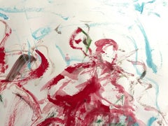 Dynamik und Wachstum, Pintura, Acrílico sobre papel
