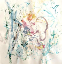 Tenero ascolto, Pittura, Acrilico su carta