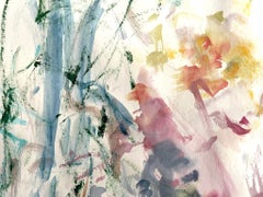 Tenero ascolto, Pittura, Acrilico su carta