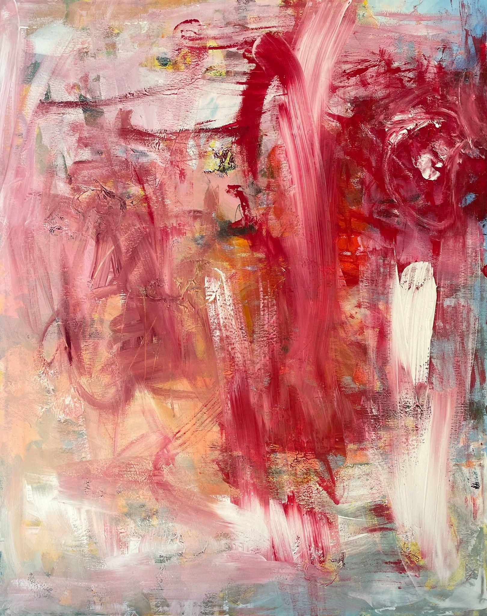 Silencio, Pintura, Acrílico sobre lienzo - Art de Christel Haag