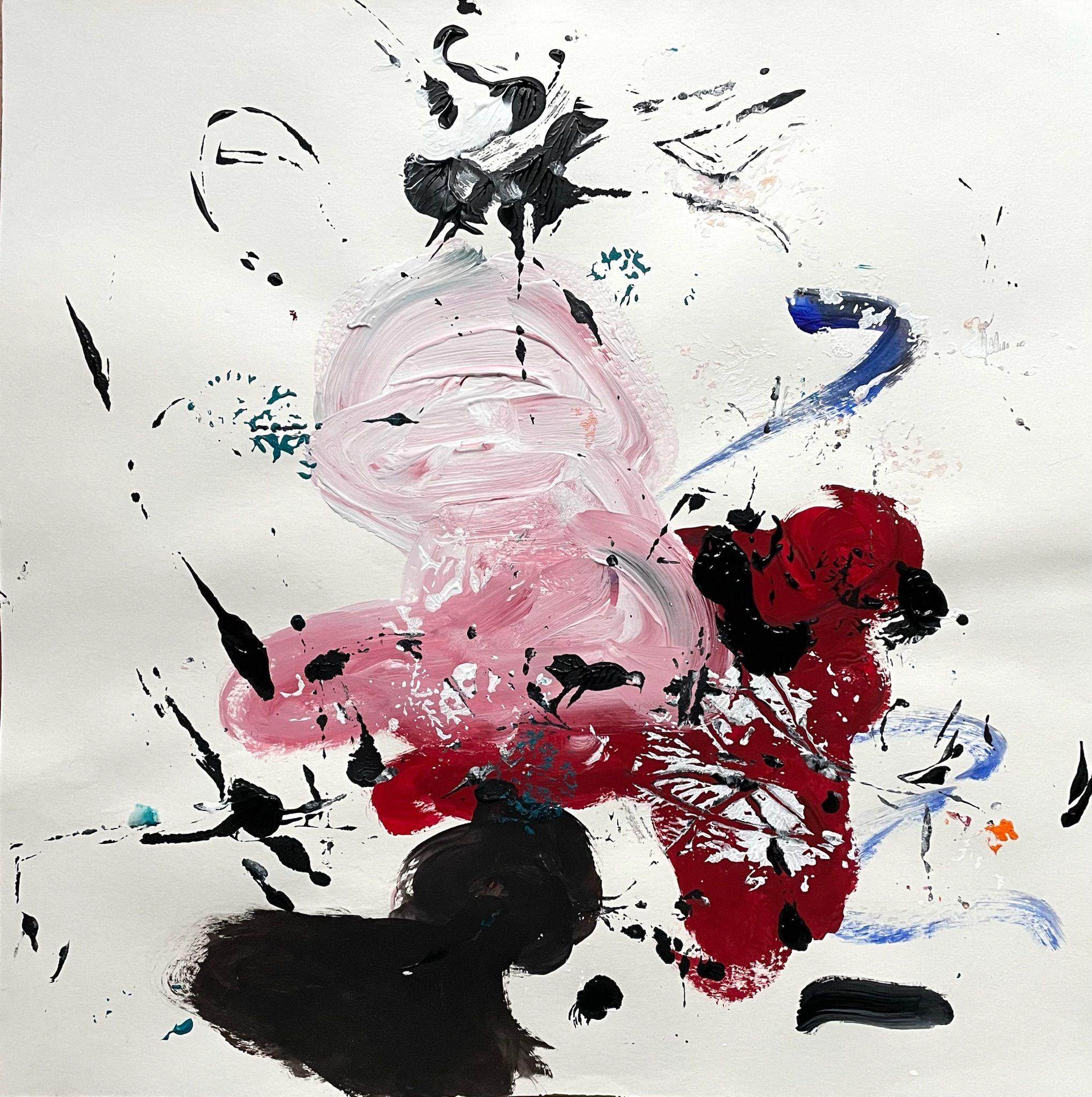 Gummibärchen, Malerei, Acryl auf Papier