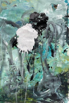 Wo sind Deine Wurzeln, Pittura, Acrilico su carta