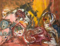 Mittsommermärchen, Malerei, Acryl auf Papier