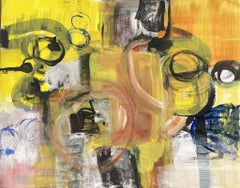 Baustellen des Lebens, Pittura, Acrilico su carta